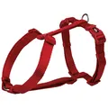 H-postroj PREMIUM - červený S-M: hruď: 42-60cm/15mm
